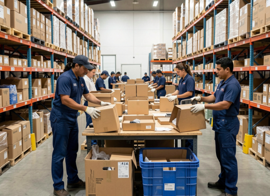 freepik un grupo de trabajadores en un almacen se ve algun 38269